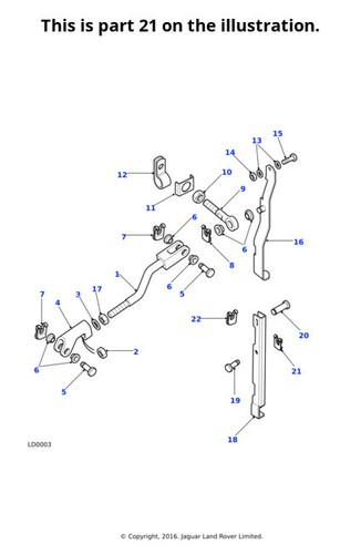 10x land rover split - land, pin