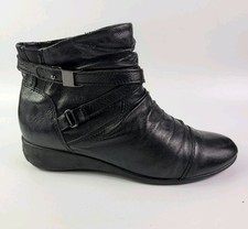 M & S Footglove Black Leather