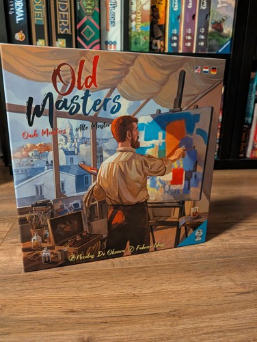 Old masters board game - old,