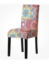 4 pcs Stretch High Back Dining Chair Seat Chair Covers Removable Slip Cover