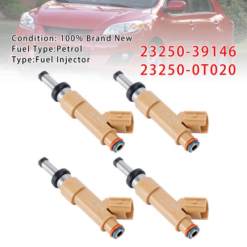 4pcs fuel injector for - for, toyota