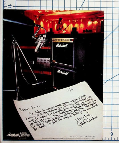 1983 elliot randall - 1983, marshall