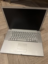 Vintage Apple PowerBook G4 15" 2004, 1.5GHz PowerPC G4, No RAM, 160GB HDD