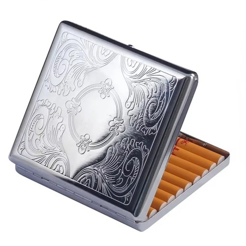 Crush proof metal cigarette - crush,