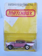 Matchbox Superfast No4 Pink  57 Chevy Chevrolet Carded