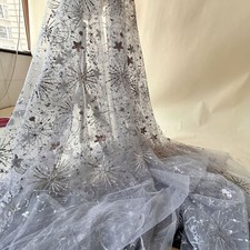 Bling Stars Lace Fabric