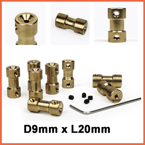 Brass flexible shaft - flexible, coupler