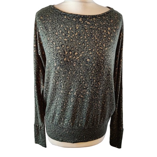 Mint velvet top green gold - mint,