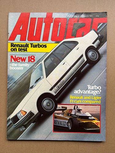 Renault turbo autocar - renault, 18