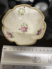Noritake Porcelain Floral Trinket Dish - Vintage