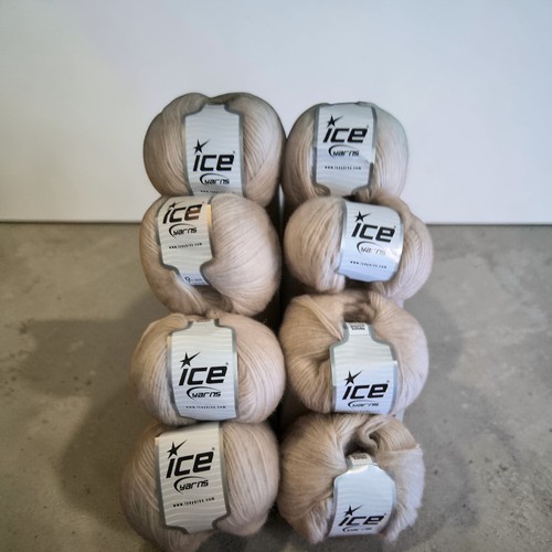 Wool yarn ice - alpaca, soft