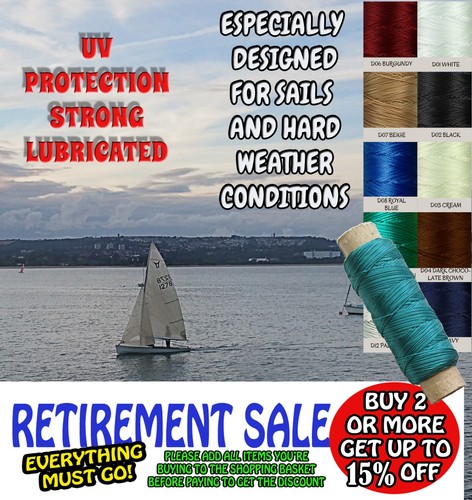 Strong bonded polyester thread - polyester,