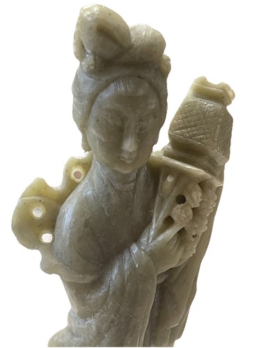Antique chinese statue kuan - statue,