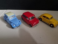 Set Of 3 Corgi Cars Vw Beetle