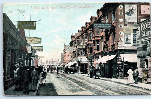 Postcard regent street weston - postcard,
