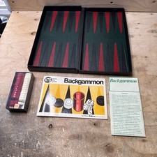Vintage Backgammon Set - In Folded Style