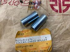 KAWASAKI NOS CHAIN ROLLER COLLARS (2) KDX200 KDX220  KDX250 KX125 KX250 KX500