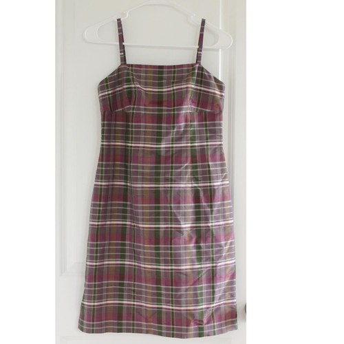 Vintage mini slip dress - dress, silk