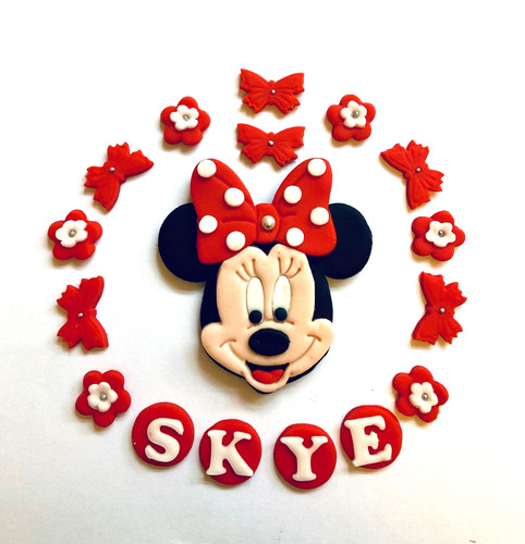 Minnie mouse cake topper - cake,