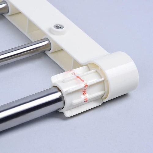 Extendable closet shelf rod - extendable,