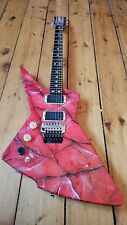 Warmoth Nomad Explorer Custom electric guitar left handed rare with Gator case