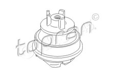 Front Engine Rubber Mounting
