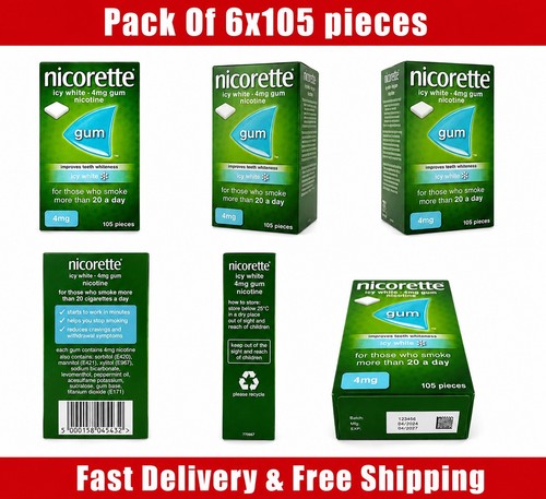105 nicorette icy white - 105,