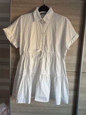 Zara 100% white cotton shirt