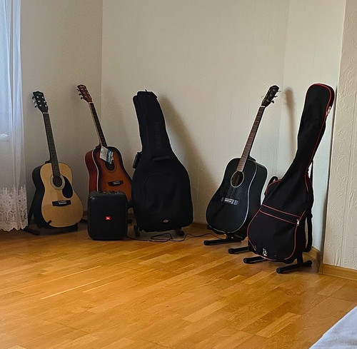 Black dreadnought acoustic - dreadnought,