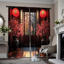 Window Curtains Polyester