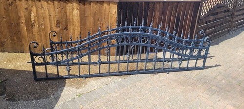 Wrought iron railings used