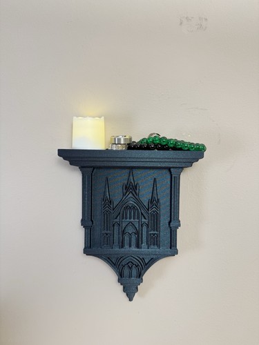 Gothic wall shelf - gothic,