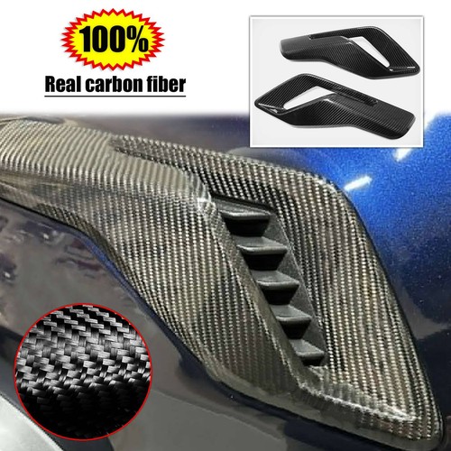 Carbon fiber front fender - fiber, side