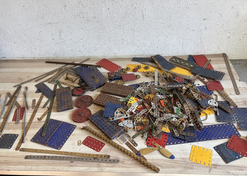 Meccano vintage parts - parts, lot