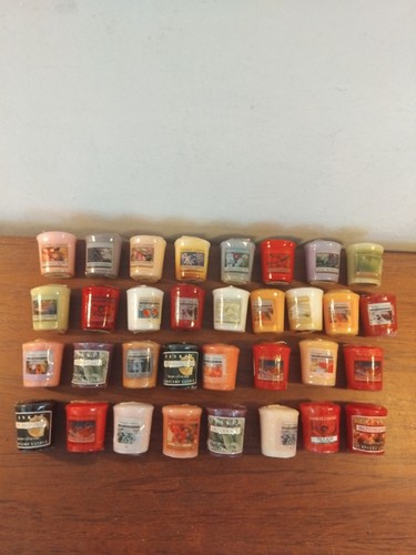 34x yankee candle votive - yankee,
