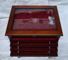 KING GEORGE VI - Wood & Glass