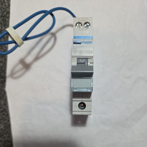 Hager amp curve 6ka 30ma - 16,