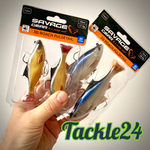 Savage gear pulsetail roach - gear, 3d