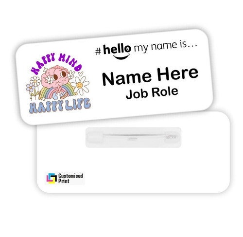 Hello name badge student - hello, is