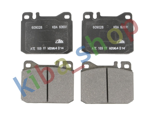 Brake pads set front fits - set,