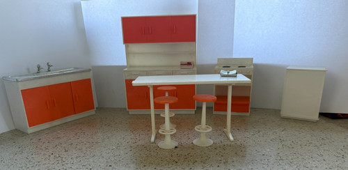 Vintage palitoy pippa kitchen - vintage,