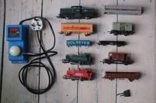 hornby model train set engines, and carriages for rescuing from attic clearance 