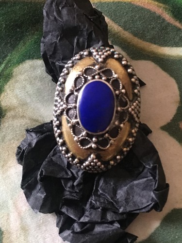 Vintage afghan style lapis - vintage,