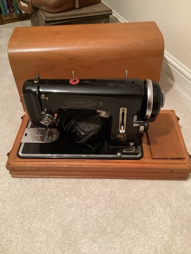 Harris vintage sewing machine - vintage,