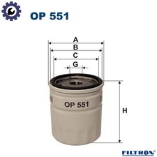 OIL FILTER OP 551 FOR FORD