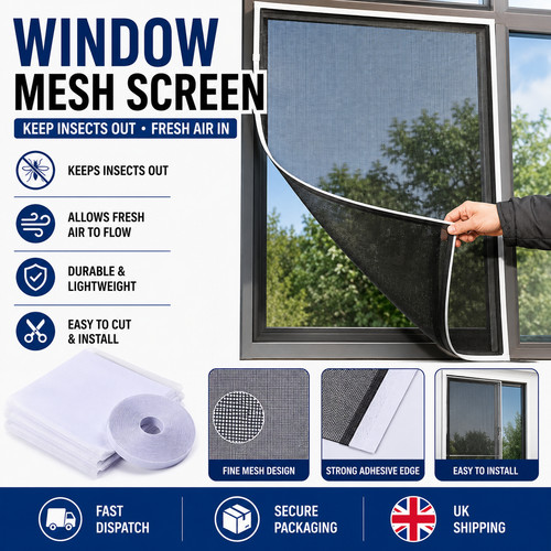 Window net mesh screen fly - net,