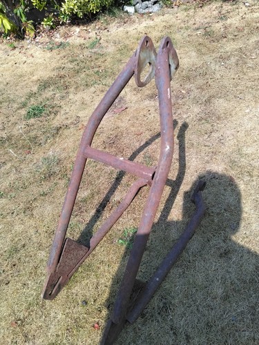 Hard tail chopper rear - rear, frame