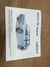 Lancia Delta integrale Evo 2 owners manual/handbook Italian language