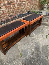 hallway bench With Shoe Storage  Handmade