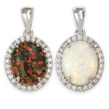 Black OR White Oval Created